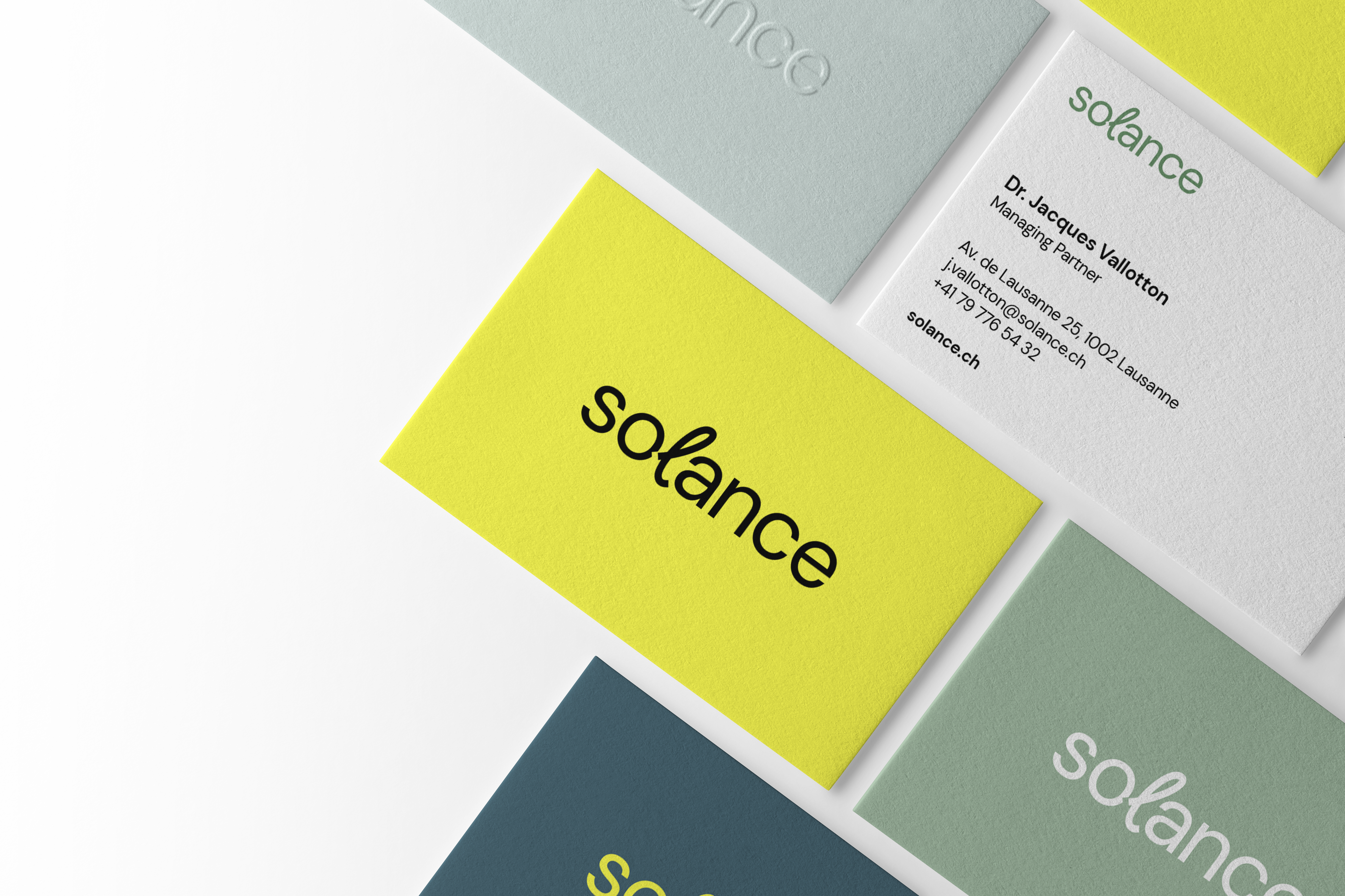 Cartes de visite Solance